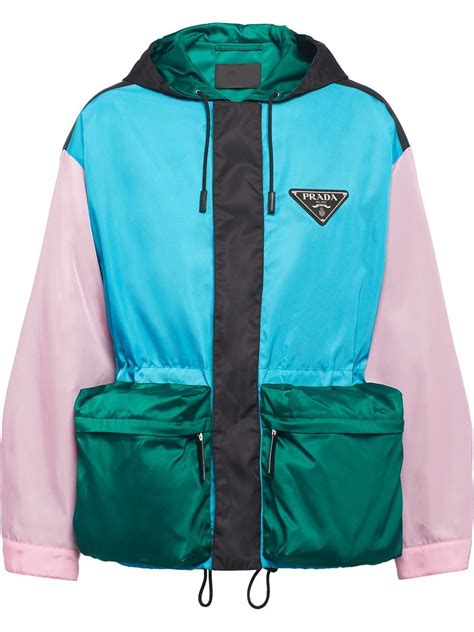 prada blue windbreaker